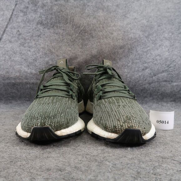 Adidas Shoes Mens 7.5 Athletic Sneakers PureBoost RBL Base Green Running Active - Picture 2 of 13